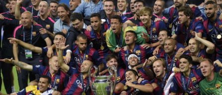 Zece jucatori de la FC Barcelona, inclusi in lotul Ligii Campionilor din acest sezon